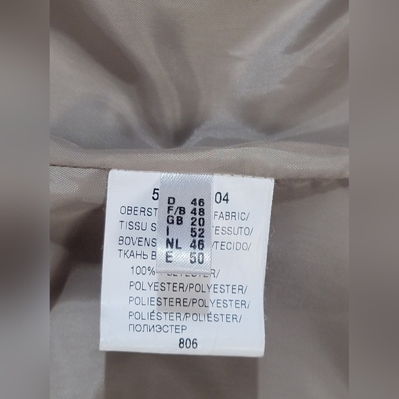 KIRSTEN MADE IN GERMANY Women's XL Soft Polyester Jacket Button Closure - Picture 5 of 13